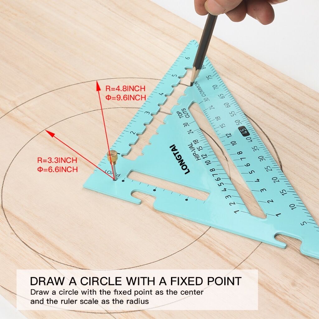 Factory directly supply Angle Square Ruler -
 MULTI-ANGLE SQUARE RULER LT-SR12 – Longtai