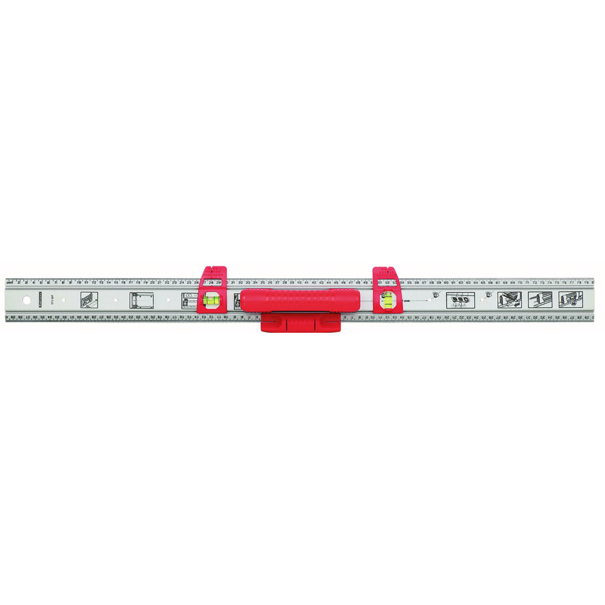 Factory best selling Aluminium Adjustable Squares -
 Level Ruler JAC-80A – Longtai